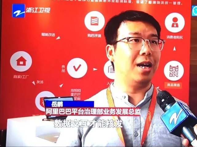 阿里巴巴平台治理总监接受浙江卫视采访